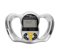 HAKIDZEL Advanced Body Fat Monitor with Multifunctional Analysis and Bmi Measurement Tool, Handheld Body Fat Scale Made of Sturdy Abs for Fitness Health Assessment and On-the-go Use