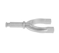 HAKIDZEL Aluminum Oar Lock Paddle Brackets for Boat and Yacht, Versatile Compatibility with Precision Design, Silver Marine Clamp Mount for Secure Row Boat Paddle Holder