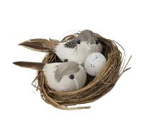 HAKIDZEL Artificial Bird Nest Garden Wall Decor Nest Soft Bird Ornament for Decor