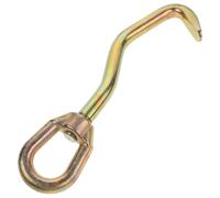 HAKIDZEL Auto Body Repair Tool for Sheet Metal and Workpiece Dent Removal, Small and Easy to Handle Steel Clamp with Snake Shape round Head Hook to Prevent Slippage in Automotive Repair