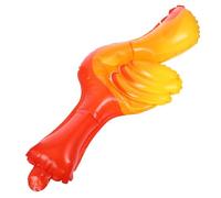 HAKIDZEL Balloons Lightweight 10pcs Pe Material Orange Thumbs up Shaped Party Decorations for Wall and Birthday Party Supplies