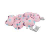 HAKIDZEL Bath Support Seat Bath Cushion Non Slip Floating Mat Ergonomic Newborn Bathtub Seat Safe Pink