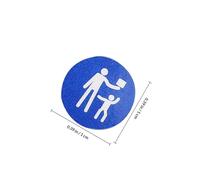HAKIDZEL Battery Safety Warning Labels 1000Pcs Round Button Cell Stickers Adhesive Signs Avoid Contact Safety