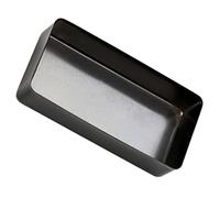 HAKIDZEL Black Metal Guitar Pickup Cover Easy Installation with Delicate Shape and Protective Function, Suitable for Electric Guitar Replacement Part