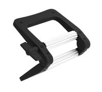 HAKIDZEL Black Toothpaste Squeezer Roller Tool with Simple and Easy to Carry Made of Aluminium Alloy and for Bathroom and Hairdressing Shop Use