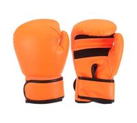 HAKIDZEL Boxing Gloves Orange Foam Padding Youth Sparring Gloves for Mma Kickboxing Karate Training Comfortable Fit Protective Gear for Beginners and Advanced Athletes