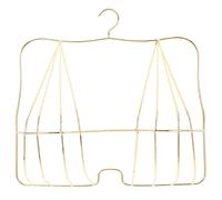 HAKIDZEL Bra Display Stand Wire Mannequin Hanger Gold- Iron 3D Design for Boutiques and Shop Window Displays