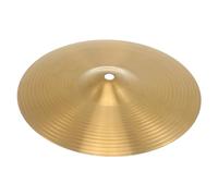 HAKIDZEL Brass Hi Hat Cymbal Durable Drum Cymbal for Beginners and Professional Players with Traditional Finish High Hardness and Strong Hit Resistance Golden Percussion Instrument