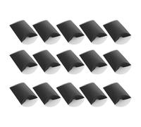 HAKIDZEL Candy Boxes Pillow Shape Container 50Pcs Black Paper Boxes for Candy Chocolates Small Birthday Marriage Party
