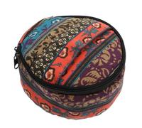 HAKIDZEL Canvas for Classification and Easy Access with Multi-Grid Design Essential Oil Storage Bag Suitable for Essential Oil Bottles and Sundries, for Bedroom and Study Organising