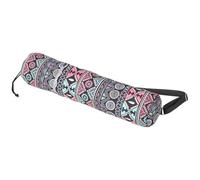 HAKIDZEL Canvas Yoga Mat Bag with Adjustable Drawstring and Large Capacity Storage Portable Yoga Mat Carrier Bag for Running the Way the Gym Stylish and Functional