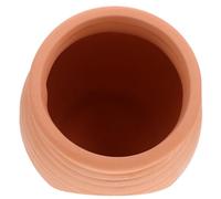 HAKIDZEL Ceramic Landscape Cave Shelter Hideout Fish and for Natural Modelling Decor Suitable Shrimp for Aquarium