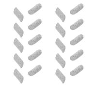 HAKIDZEL Ceramic Tumbling Media with Light Cut Finishing and Protective Cushioning 6x12mm Abrasive Pellets for Rocks and Gemstone Polishing for Vibratory Tumbling in Studios