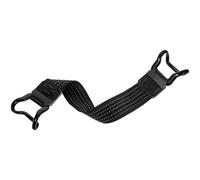 HAKIDZEL Compact and Lightweight Tablet Hand Strap Holder with Iron and Cloth Material, Black Phone Strap for Secure Single-hand Operation, for Reading in Bed or On-the-go