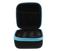HAKIDZEL Compact Insulin Vial Storage Case with Multiple Slots and Shock Protection, Eva and Oxford Cloth Organizer for Diabetics, the Go and Home Storage