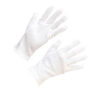 HAKIDZEL Cotton Gloves Easy to Clean and Prevent Fingerprints 12 Pairs White Soft Protective Hand Gloves for Jewelry and Household Gardening for Pictures and Handling