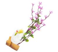 HAKIDZEL Delicate Artificial Flower Sushi Ornament Made of Resin and Plastic, Creative Sashimi Plant Decoration for Home and Hotel Use, Japanese Style Plate Decoration with Assorted Colours