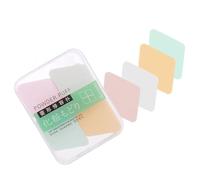 HAKIDZEL Diamond Shape Makeup Sponge Set 4pcs for Powder and Liquid Foundations, Hydrophilic Polyurethane Material, Comfortable Touch and Good Elasticity, Suitable for Wet and Dry Makeup