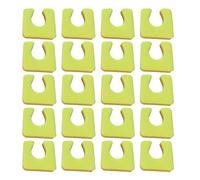 HAKIDZEL Disposable Providing Stability and Reducing Risk of Cross-contamination 200pcs Eva Foam Toe Separators Yellow Foam Toe Spacers for Pedicure and Manicure for Office and Nail Spas