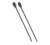 HAKIDZEL Double-Head Silicone Chopstick Spoon Multi-Function Cocktail Stirrer No Burrs for Stirring Soup and Beverage Kitchen Supply Multipurpose Mixing Stick