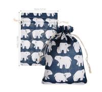 HAKIDZEL Drawstring Bags Jute Small 24pcs Lightweight Fabric Bags Easy to Open or Close, Stylish and Charming for Wedding Ceremony and Packaging