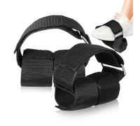 HAKIDZEL Dumbbell Foot Attachment and Tibialis Trainer Adjustable Ankle Straps Non-Slip Material for Weight Lifting and Home Gym Leg Workouts