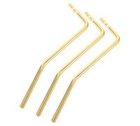 HAKIDZEL Electric Guitar Arm Bar for Professional Performance and 3pcs Metal Tremolo Whammy Bar Replacement with High Sensitivity Effects Stable Tuning Golden DIY Your Playing Style