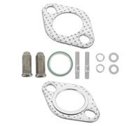 HAKIDZEL Engine System Hardware Set with Iron Manifold Gasket and Sturdy Bolts for Motorbikes, Performance Enhancement Repair Kit for Small Engines