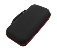 HAKIDZEL Eva Microphone Storage Bag Dual Slot Portable Shockproof Mic Organizer Case for Handheld Wireless Mics Travel Protective Pouch for Business Trip and Daily Use