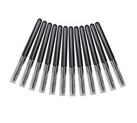 HAKIDZEL Eyebrow Brush Hair Line Comb 20Pcs Portable Mini Spiral Eyebrow and Eyelash Brush with Cap for Makeup Application On-The-Go Beauty Routine