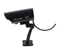 HAKIDZEL Fake Camera Easy Installation High Simulation Cctv Camera with Flashing LED Red Light Abs Material for Shops and Outdoor Use