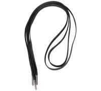 HAKIDZEL Flat Black Shoelaces to Control Tightness and Decorate Shoes 1 Pair with Metal Tips Practical Shoelace for Sports and Casual Shoes Suitable for Jogging and Everyday Wear