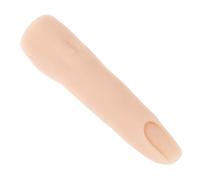HAKIDZEL Flexible Realistic Finger Nail for Silicone Acrylic Practice Nails Bendable Training Model and Suitable for Professional and Personal Use for Beginners