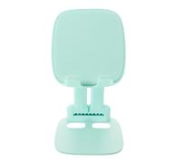 HAKIDZEL Foldable Phone Stand for Cellphone with Wearresistant Alloy Material and Elegant Macaron Color Design, for Following Recipes by Your Office Desk Or Travel Use