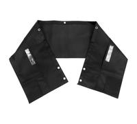 HAKIDZEL Folder Well-stitched Reinforced Edges Organizer Back to School with Decor Hanging Multi Pockets , Black Polyester and Pvc and Storage Bag Featuring No Fading Office