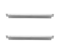 HAKIDZEL Fractional Size Pan Divider Bars 2pcs Stainless Steel 10.22" (26Cm) Support Rods for Buffet Tray Setup Food Service Pan Divider Tools