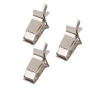HAKIDZEL Fruit Clip Bird Food Holder Cage Fruit Holder Accessory Parrot Silver 3pcs Copper with Strong Bite Force and Easy to Install for Pet Birds and Hamsters