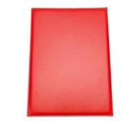HAKIDZEL Gcse Certificate Folder Red Leather Diploma Certificate Holder Sturdy Leather Cover for Business Achievement, Suitable for Home and Office Use