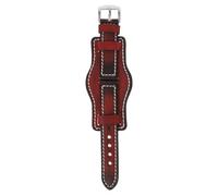 HAKIDZEL Genuine Leather Watch Band for Men Comfortable and Lightweight Anti-metal Allergy Strap with Vintage Fashion Design Suitable for Daily Life and Most Sports