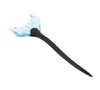 HAKIDZEL Hairpin Fish Tail Hair Stick Elegant Retro Chinese Hair Accessory for Bun Styling Artisan Crafted Natural Ebony for and Daily Wear