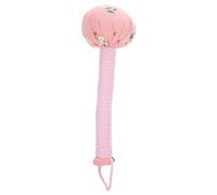 HAKIDZEL Handheld Back Massage Stick Lightweight Cloth Material with Convenient to Hold Design for Back and Shoulders Relaxation at Office or Watching Tv Pink