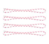 HAKIDZEL Heart Shoelaces 120cm 1 Pair Polyester Flat Decorative Laces