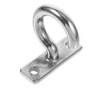 HAKIDZEL Heavy Duty Stainless Steel 304 Hanging Hook with Screws, Question Mark Shape, Easy Installation for Indoor and Boat Use, Suitable for Hats and Ceiling Fans, Silver, 10mm