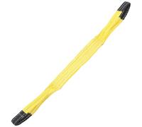 HAKIDZEL Heavy Duty Vertical Lifting Web Sling Polyester 2pcs 3t Capacity Lifting Strap with Flat Eyes at Both Ends, Practical for Furniture Moving and Rigging