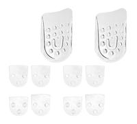 HAKIDZEL Height Increase Insoles 3cm Adjustable 5-Layer Removable Heel Pads Invisible Shoe Inserts for Men Women, Back of Heel Cushion for Comfortable Daily Wear