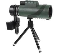 HAKIDZEL High Magnification Portable with Shock-proof Abs and Glass Construction Monocular Telescope Monocular 12x50 High Power with Aluminum Tripod Outdoor for Bird Watching and Hiking