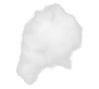 HAKIDZEL High Resilience Polyester Fiber Fill Stuffing for Crafts and Pillow DIY Soft Lightweight Bag for Stuffed Animals Cushions and Handmade Doll Making Material