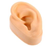 HAKIDZEL Human Ear Model Realistic Prank Prop for Fun Flesh Colored Design for Parties Film Production Teaching Aid for Students Similar to Human Skin