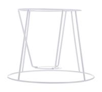 HAKIDZEL Iron Chandelier Bracket DIY Lampshade Shelf Firm Anti-Rust Lampshade Frame Practical for DIY Lighting Projects