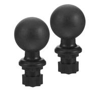 HAKIDZEL Kayak Fishing Rod Holder Mount Portable with Wear Resistant Plastic Ball Connector 2pcs Easy Storage Space Saving Design for Canoes and River Fishing